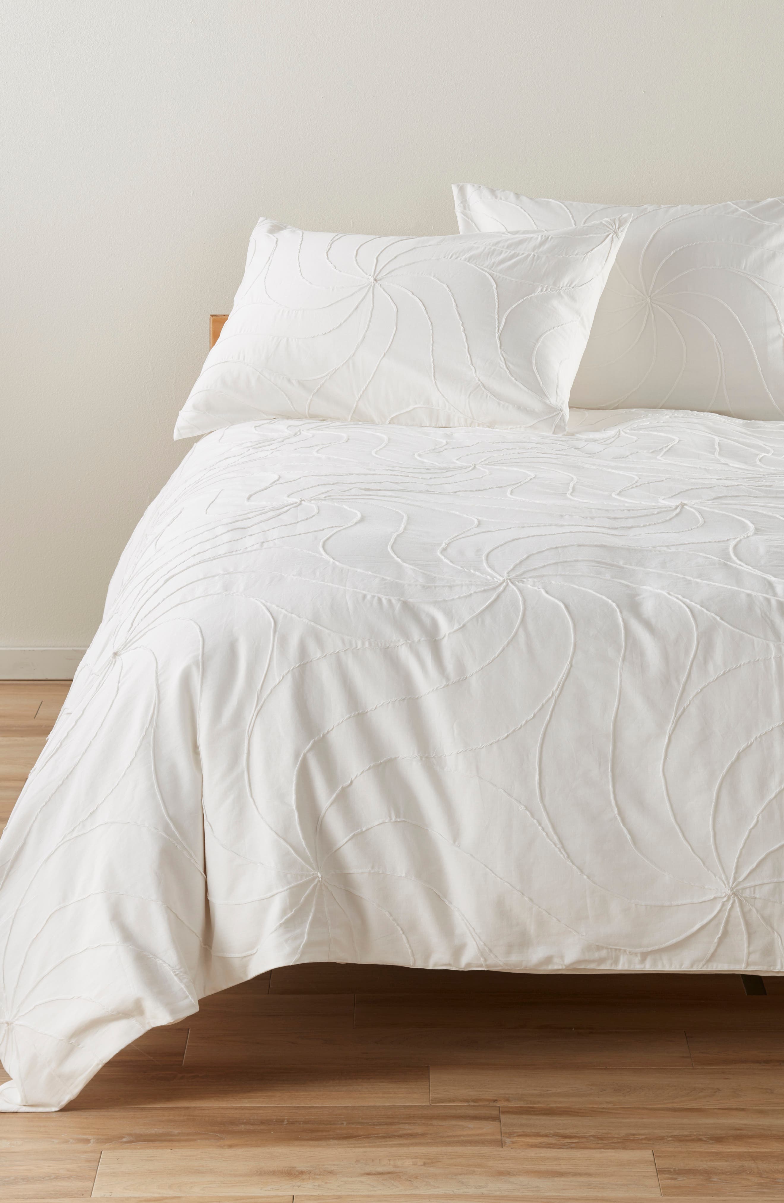 Nordstrom Pin Flower Duvet Cover Sham Set Nordstrom