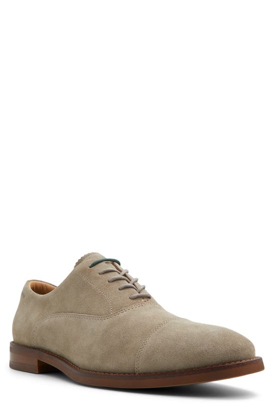 Shop Ted Baker Leather Oxford In Khaki