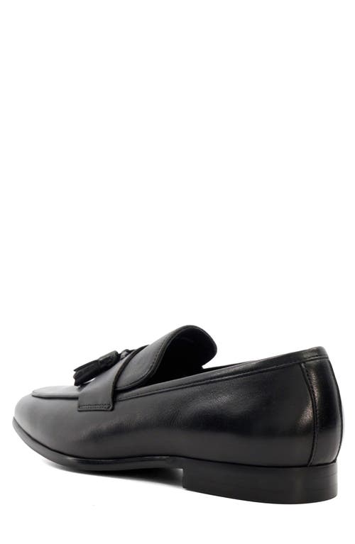 Dune London Saxxton Tassel Loafer In Black