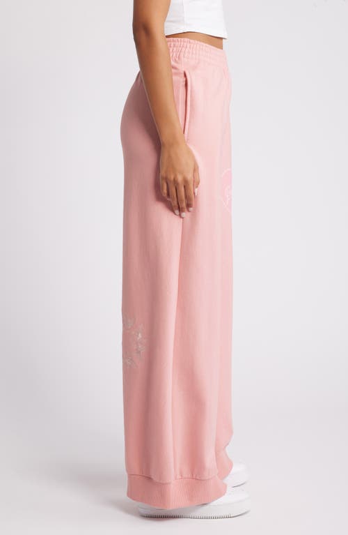 Boys Lie Still Blushing Wide Leg Joggers In Pink