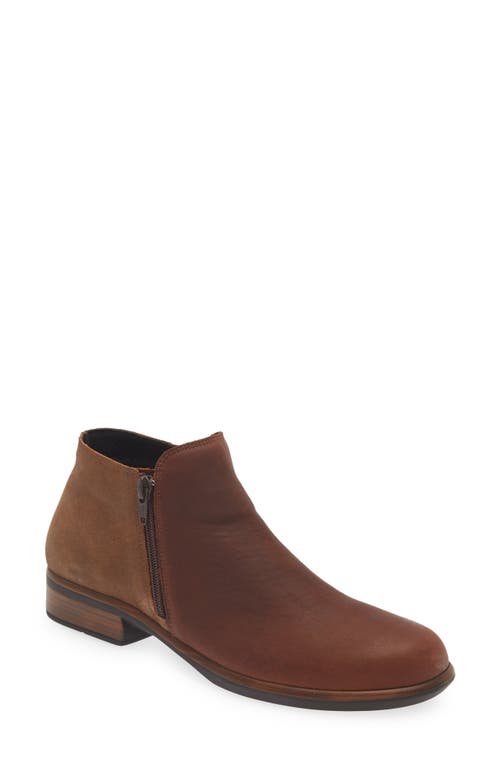 Naot 'helm' Bootie In Brown