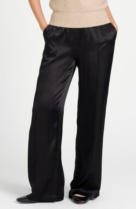 Women s Satin Pants Leggings Nordstrom