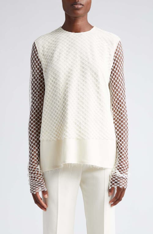 TOTEME Layered Lace Top Snow at Nordstrom, Us
