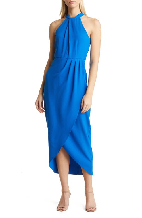 Julia Jordan Knot Neck Halter Dress at Nordstrom,