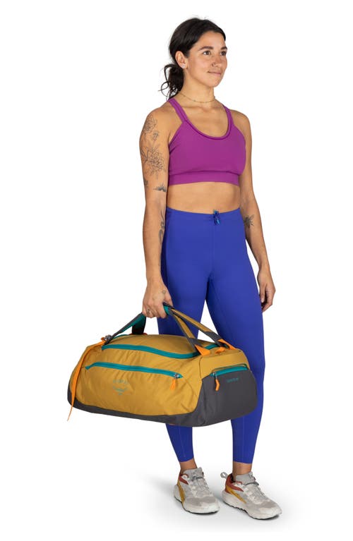 Osprey Daylite 45l Duffle Bag In Tumbleweed Yellow