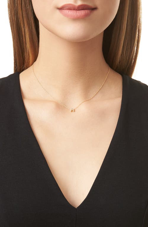 Bony Levy 18k Gold Pavé Diamond Initial Pendant Necklace In 18k Yellow Gold - R
