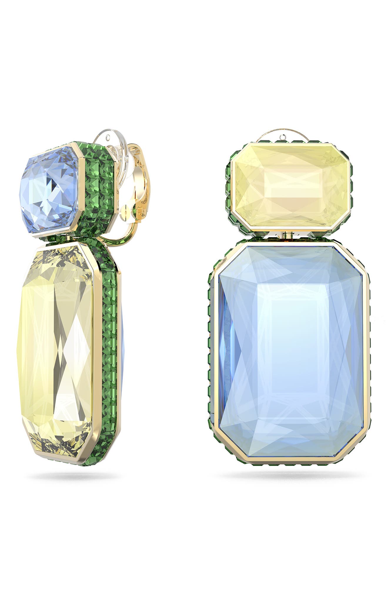 SWAROVSKI Orbita Asymmetrical Drop Earrings | Nordstrom