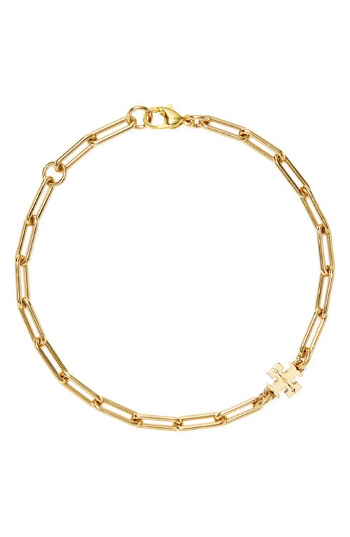 Tory Burch Good Luck Chain Bracelet in Tory Gold at Nordstrom