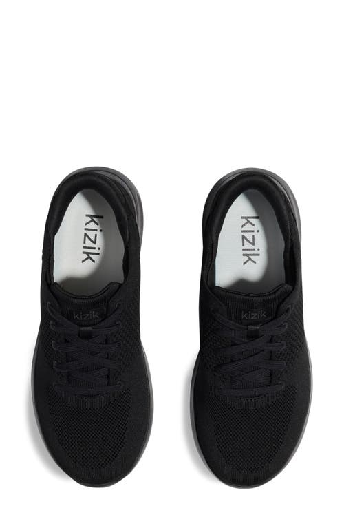 Shop Kizik Lima Hands-free Sneaker In Blackout