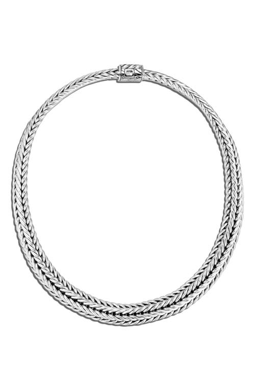 John Hardy Kami Classic Chain Necklace in Silver at Nordstrom, Size 18