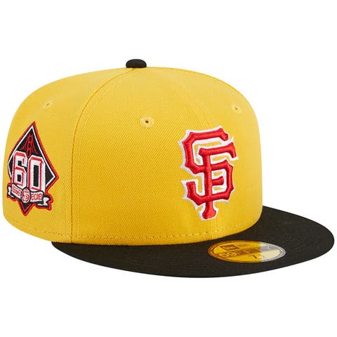 San Diego Padres New Era Lava Highlighter Combo 59FIFTY Fitted Hat -  Red/Neon Green