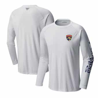 Men's Columbia White Charlotte FC Terminal Tackle Omni-Shade T-Shirt