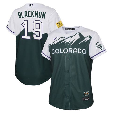 Women's Nike Charlie Blackmon Green Colorado Rockies 2022 City Connect  Replica Player Jersey