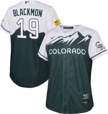 Youth Nike Charlie Blackmon Green Colorado Rockies 2022 City Connect  Replica Player Jersey