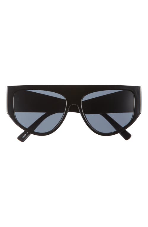BP. Flat Top Sunglasses in Black at Nordstrom
