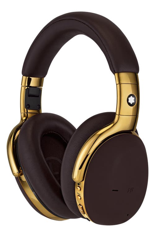 Montblanc Noise Canceling Bluetooth Headphones in Brown at Nordstrom