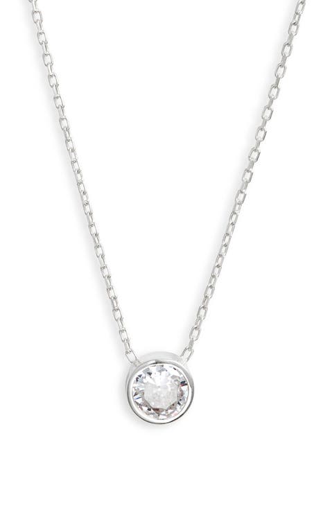 Lyra 18K White Gold-Plate & Faux Pearl Necklace