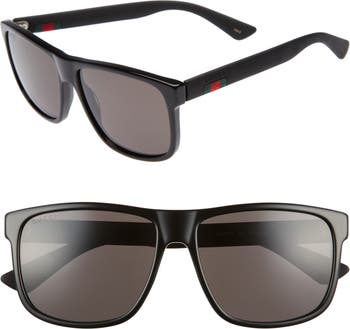 Gucci 58mm Square Sunglasses