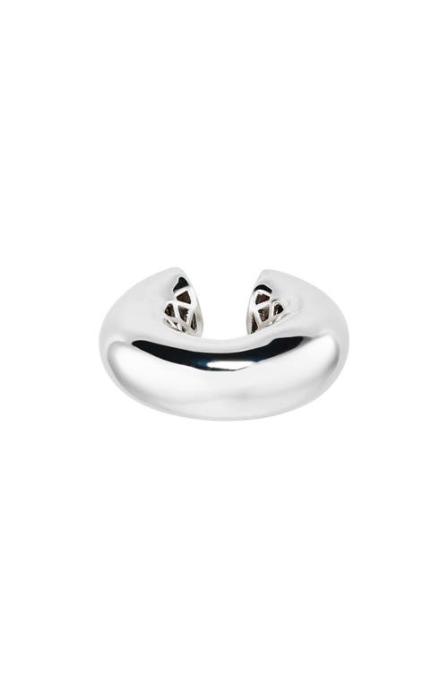 Eliou Éliou Varsity Ear Cuff In Silver Plated