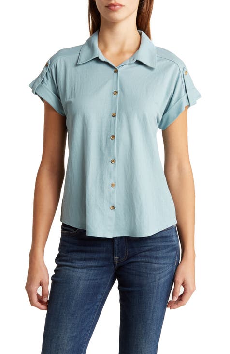 Short Sleeve Button-Up Shirt