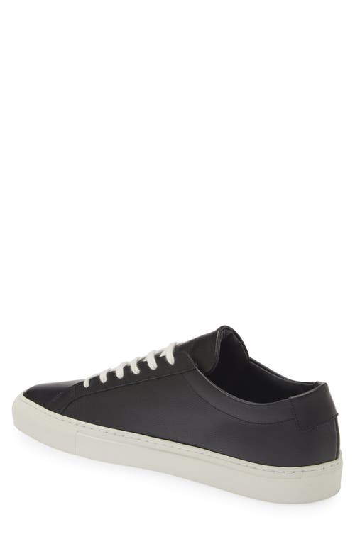 Shop Common Projects Achilles Contrast Sneaker In Black