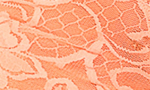 Mapalé Mapale Lace Bralette & Boyshorts Set In Orange