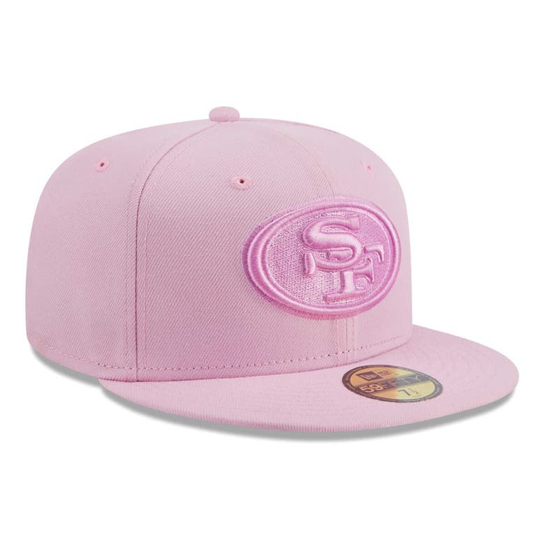 Shop New Era Pink San Francisco 49ers Color Pack 59fifty Fitted Hat
