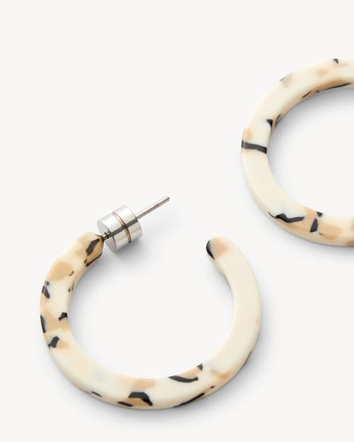 Machete Mini Hoops In Terrazzo