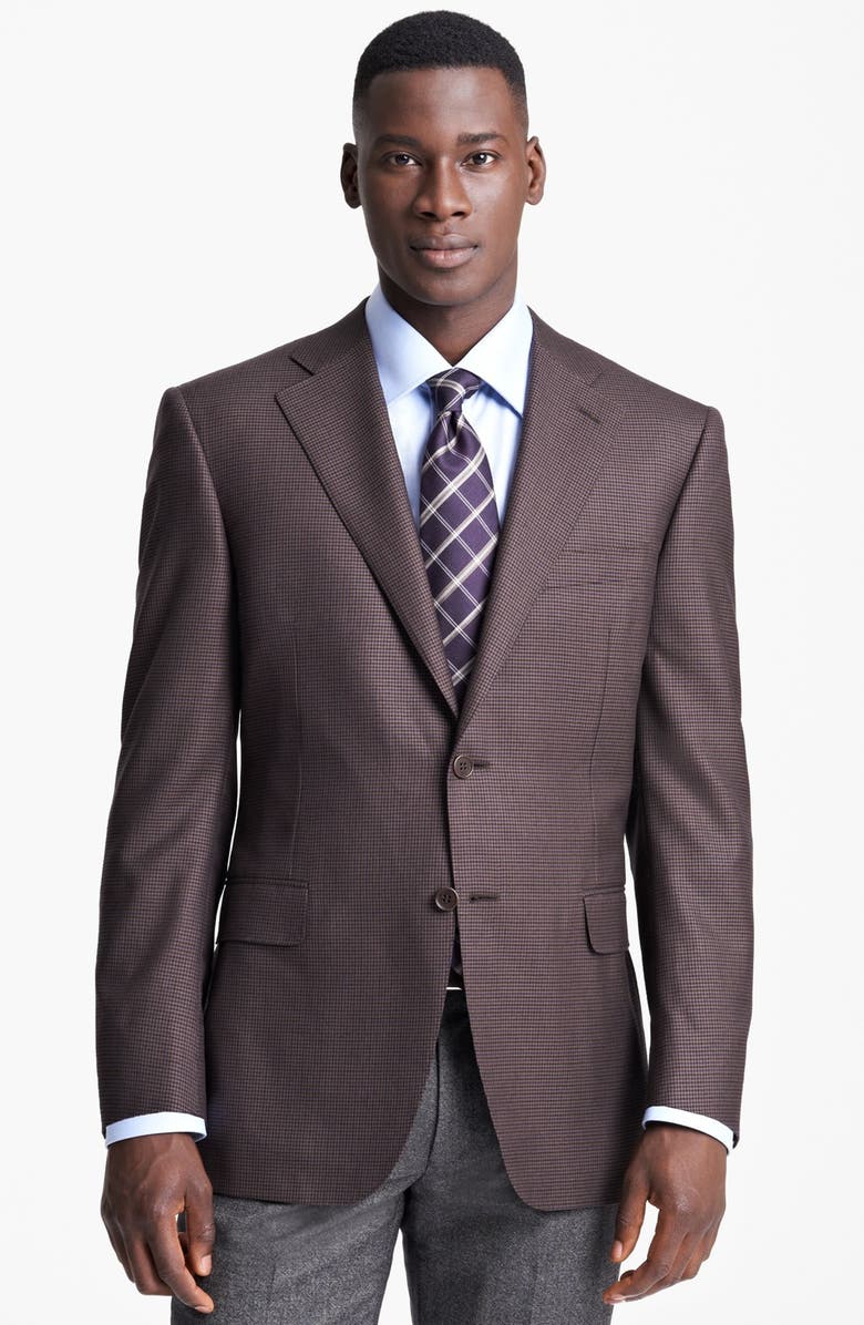 Canali Classic Fit Plaid Sportcoat | Nordstrom
