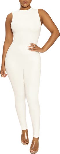 official clearance online Naked Wardrobe The V-ery Deep Jumpsuit