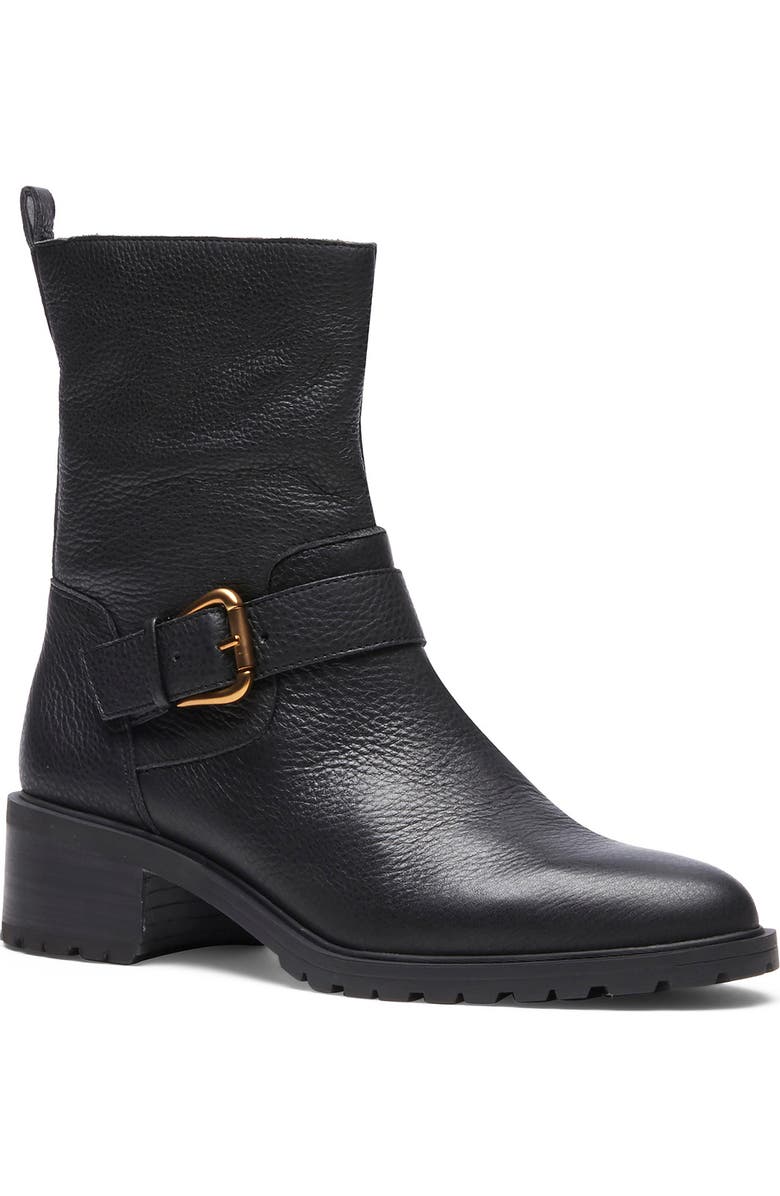 Sole Society Jorryn Buckle Moto Boot, Main, color, 