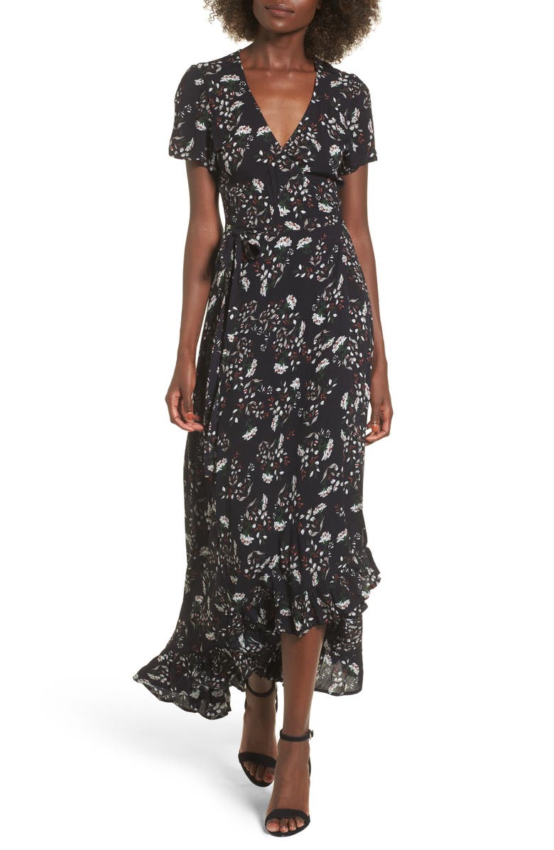 Lira Clothing Taryn High/Low Wrap Dress | Nordstrom