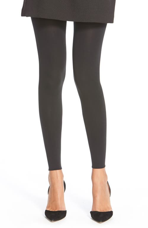Wolford 'Velvet' Opaque Footless Tights Black at Nordstrom,