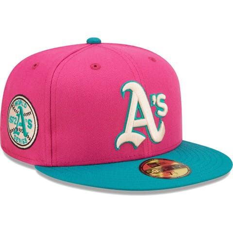 Men's Oakland Athletics New Era White/Kelly Green 1972 World