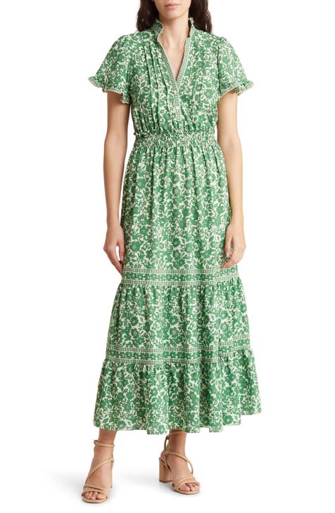 Max studio deals green dress