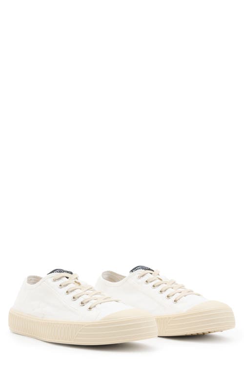 Sherman Low Top Canvas Sneaker in White