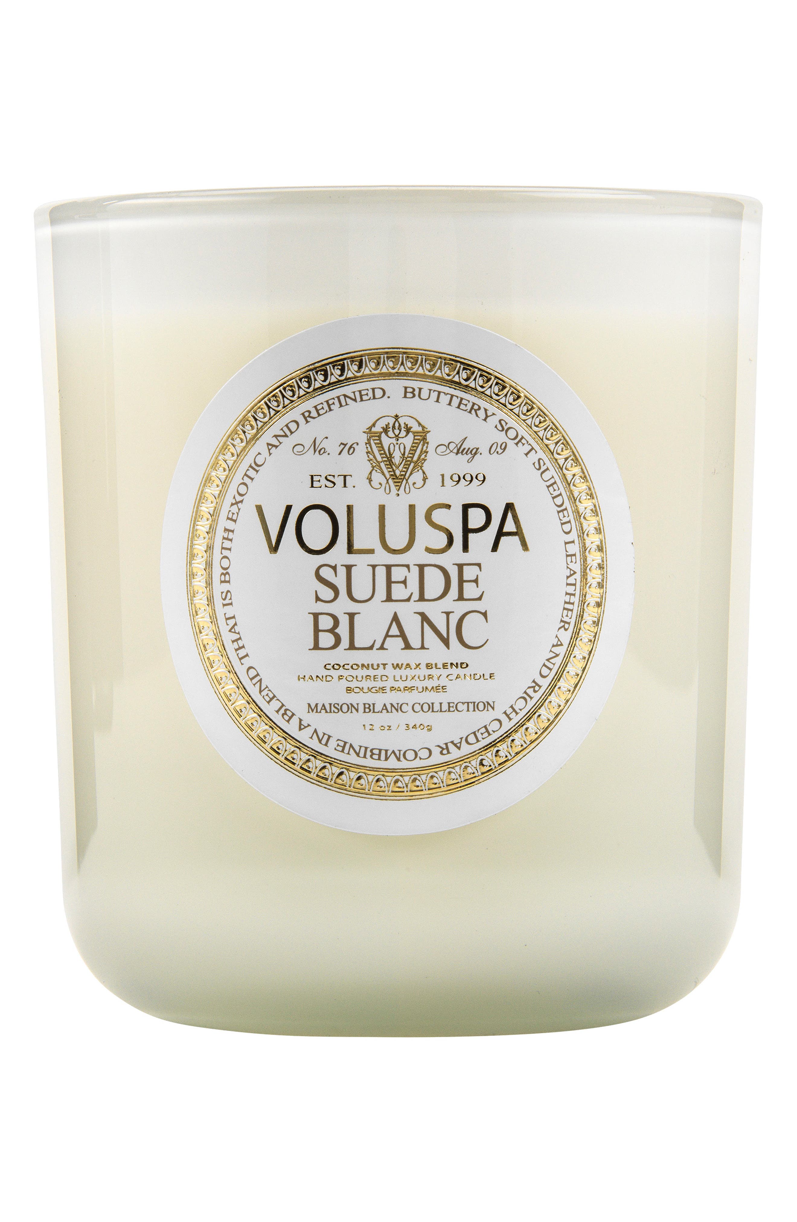Voluspa Maison Blanc Suede Blanc Classic Maison Candle Nordstrom