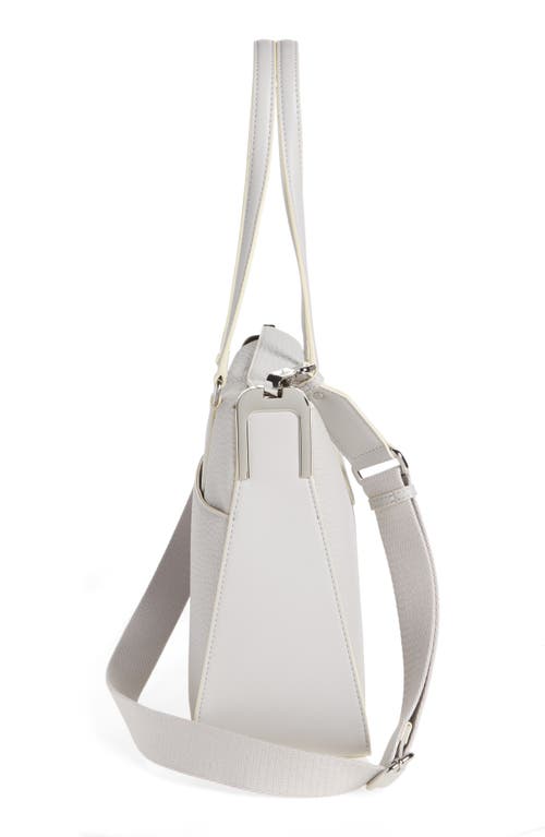 Shop Calvin Klein Fay East/west Tote In Dove