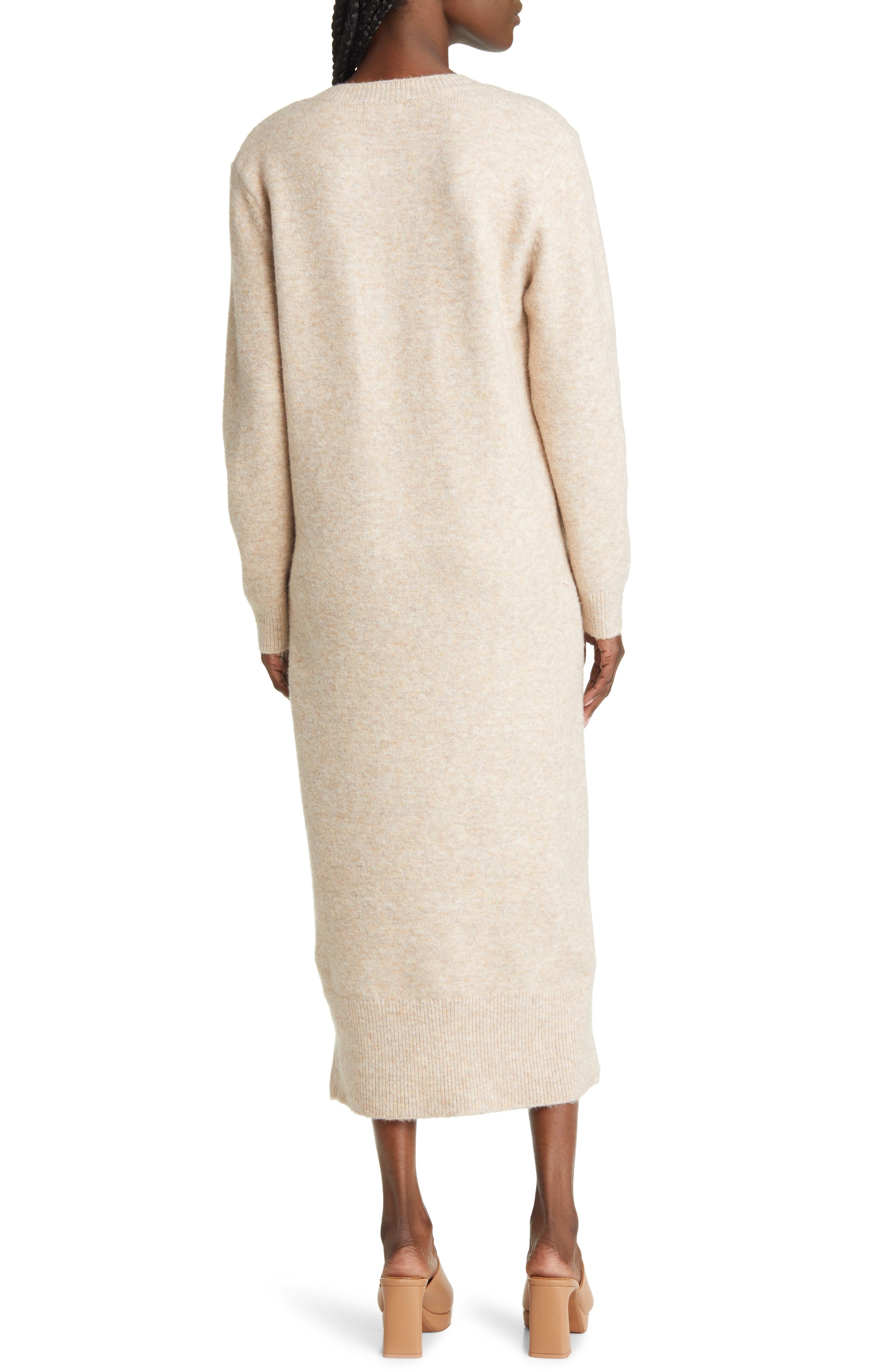 Topshop Long Sleeve Sweater Dress 