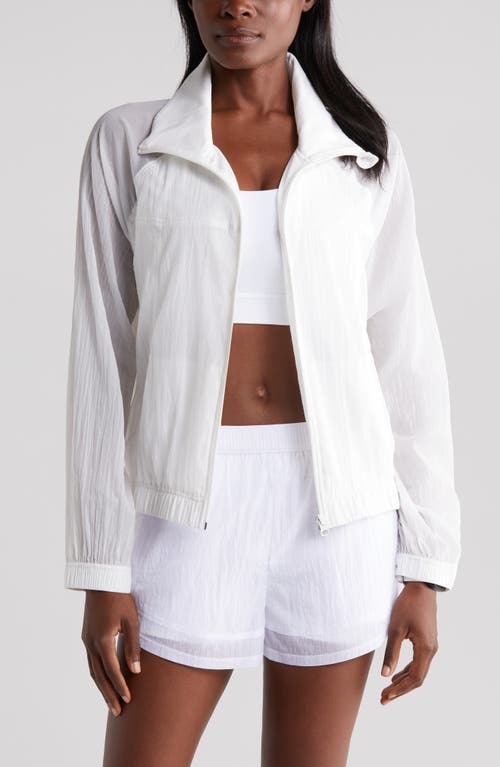 Expression Sheer Jacket in White