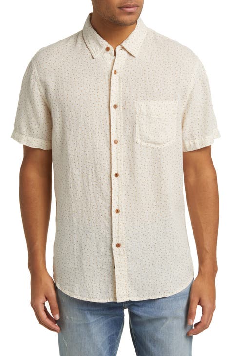 mens short sleeve linen shirt | Nordstrom