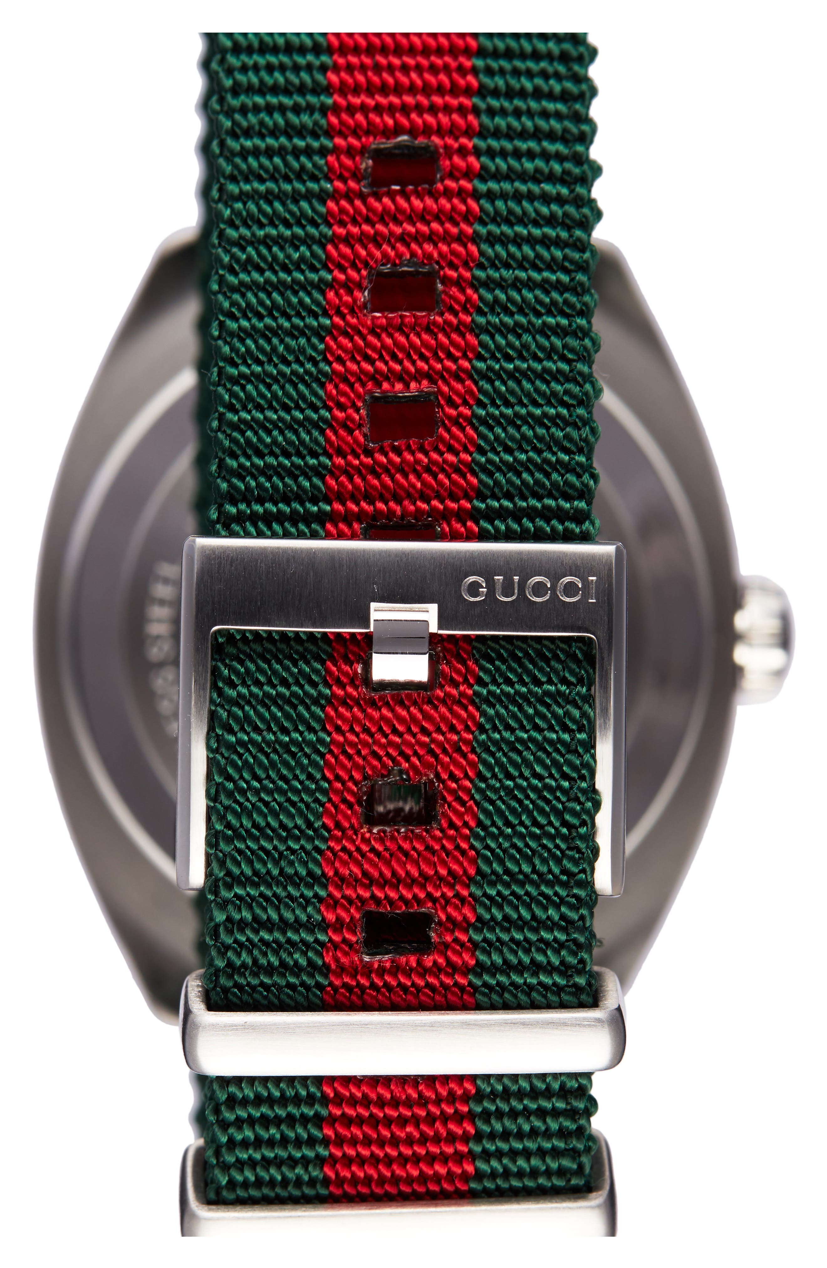 gucci fabric watch strap