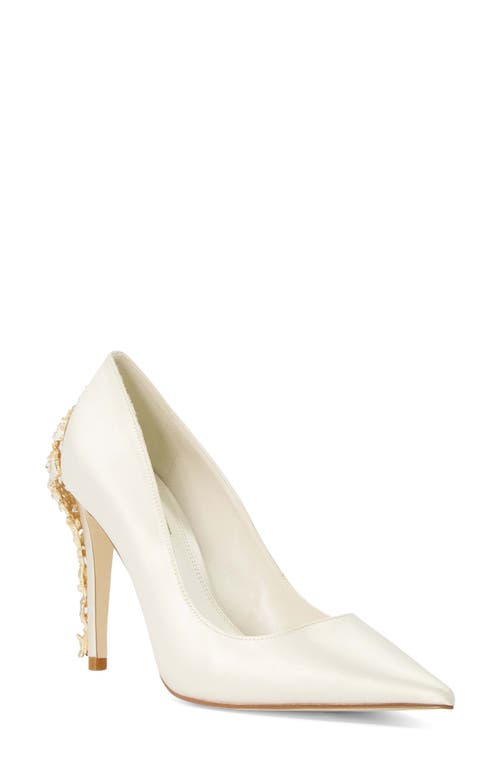 Dune London Boutiquie Pointed Toe Pump Ivory at Nordstrom,