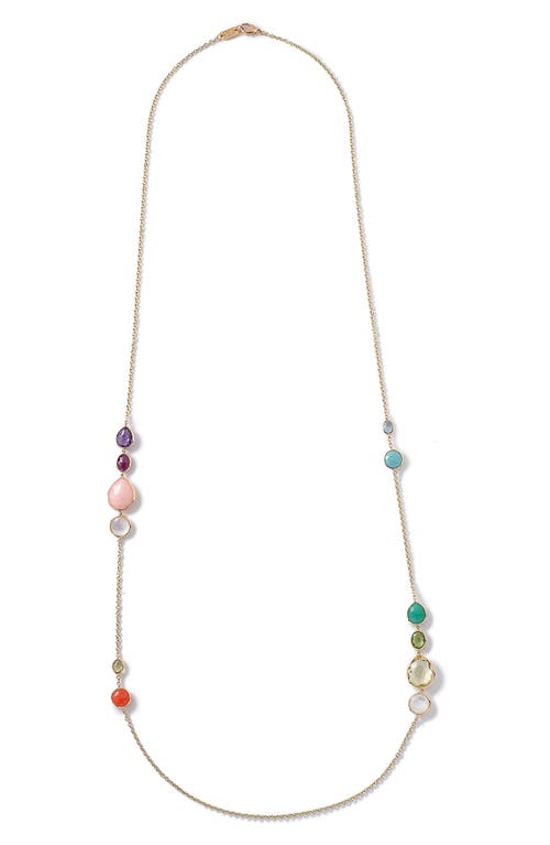Ippolita Rock Candy Gelato Station Necklace in Green Gold