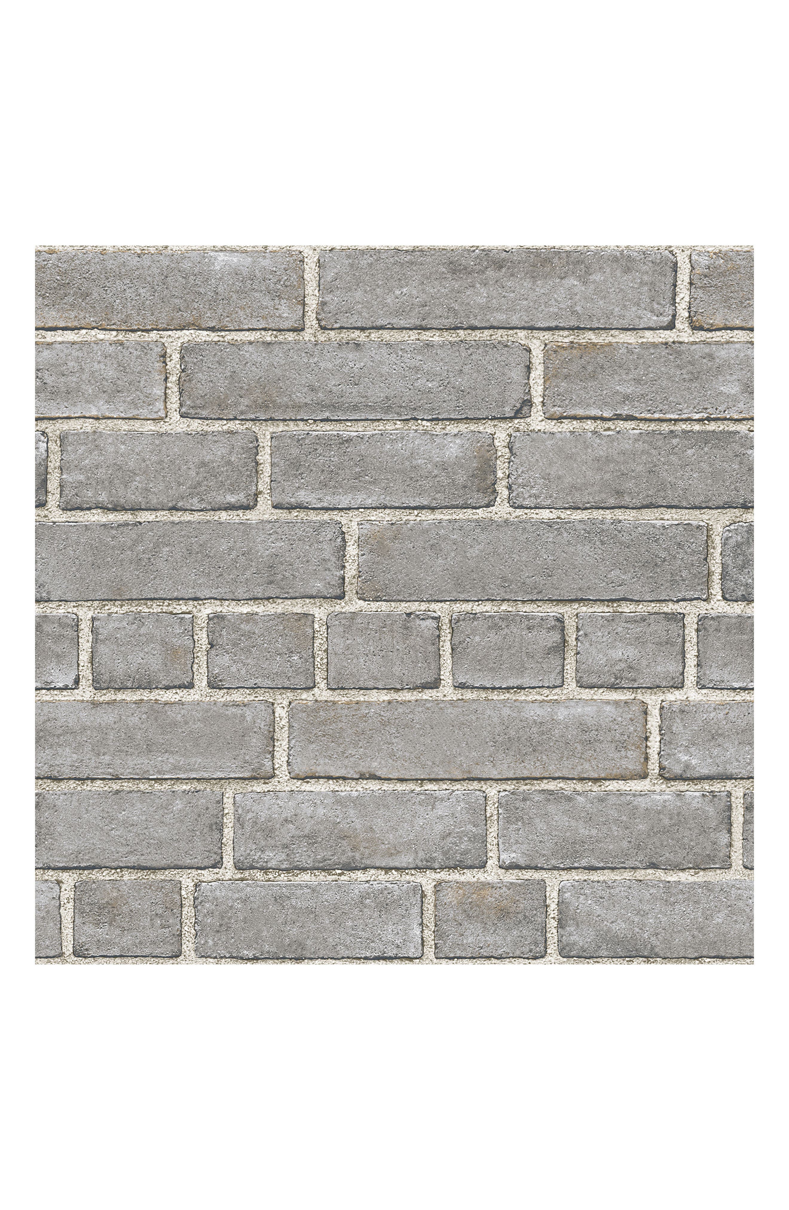 Wallpops Grey Brick Fade Peel & Stick Vinyl Wallpaper Nordstrom
