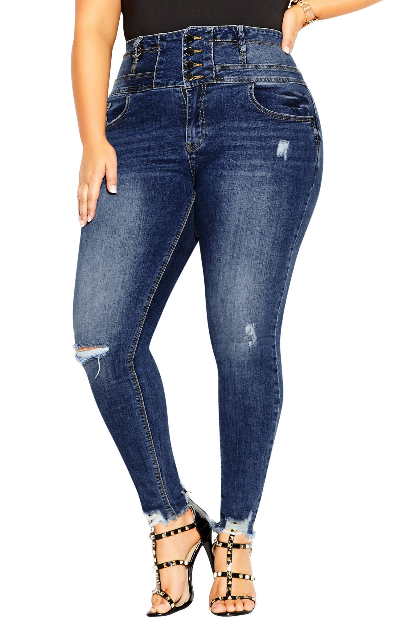 straight cut jeans