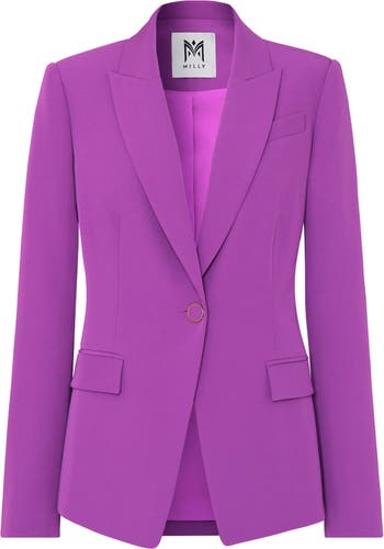 Avery Boucle Blazer in Pink