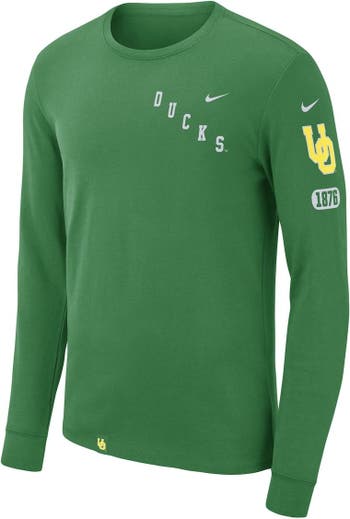 Men's Nike Green Oregon Ducks Replica 2-Button Baseball Jersey
