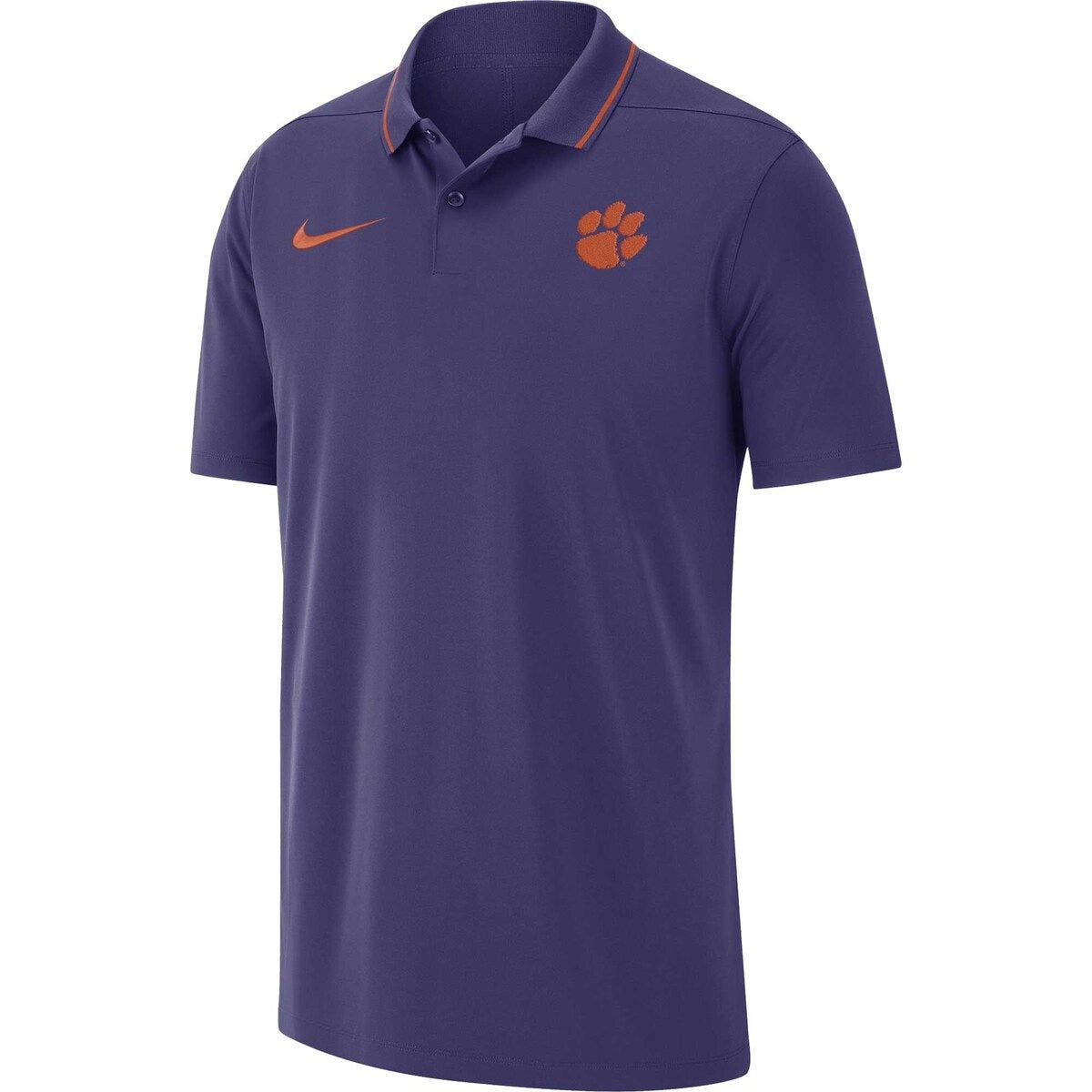 clemson nike coaches polo