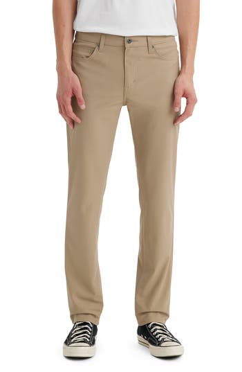 Levi's® 511™ Slim Leg Tech Pants In Beach Taupe